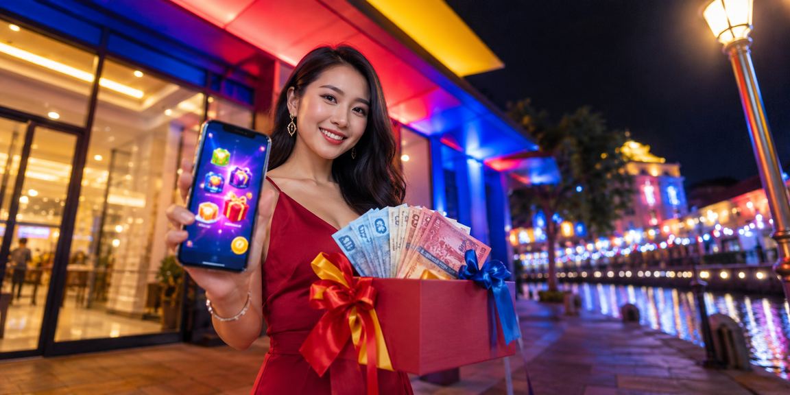 Paparan aplikasi casino e90 di skrin telefon
